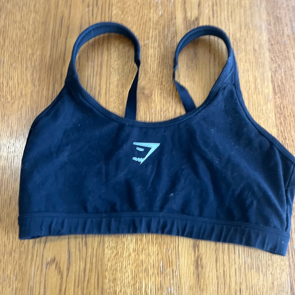 Gymshark Black Sports Bra Intimates & Sleepwear